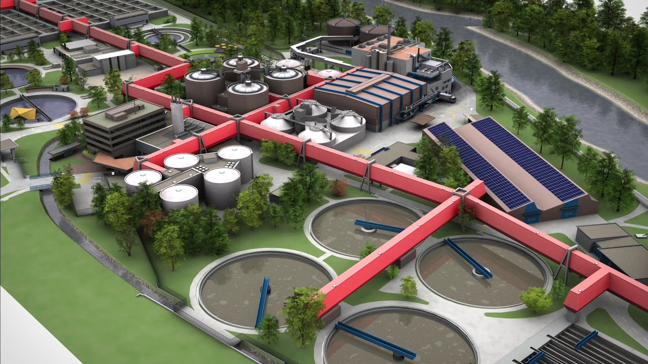 Zurich Werdhoelzli How Does A Sewage Treatment Plant Work Water 